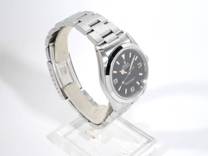 Rolex Explorer I Ref. 14270 Stainless Steel Black Dial