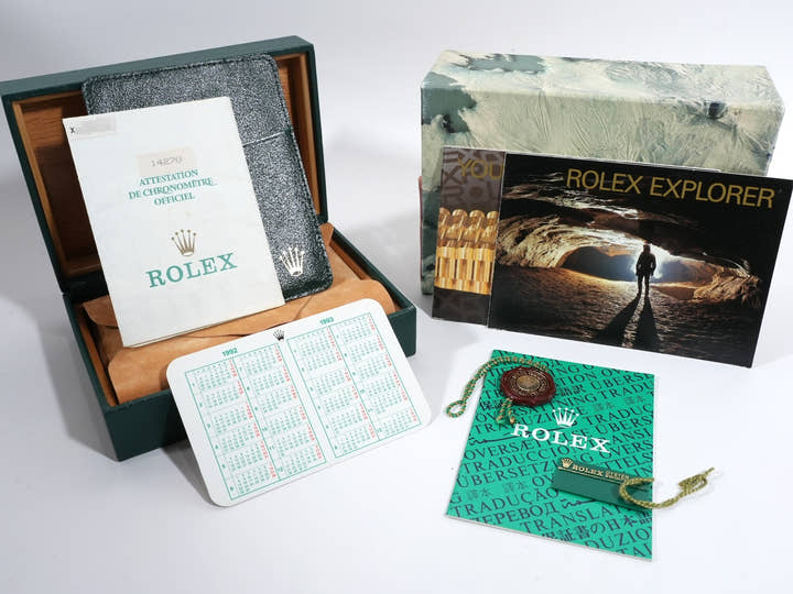 Rolex Explorer I Ref. 14270 Stainless Steel Black Dial