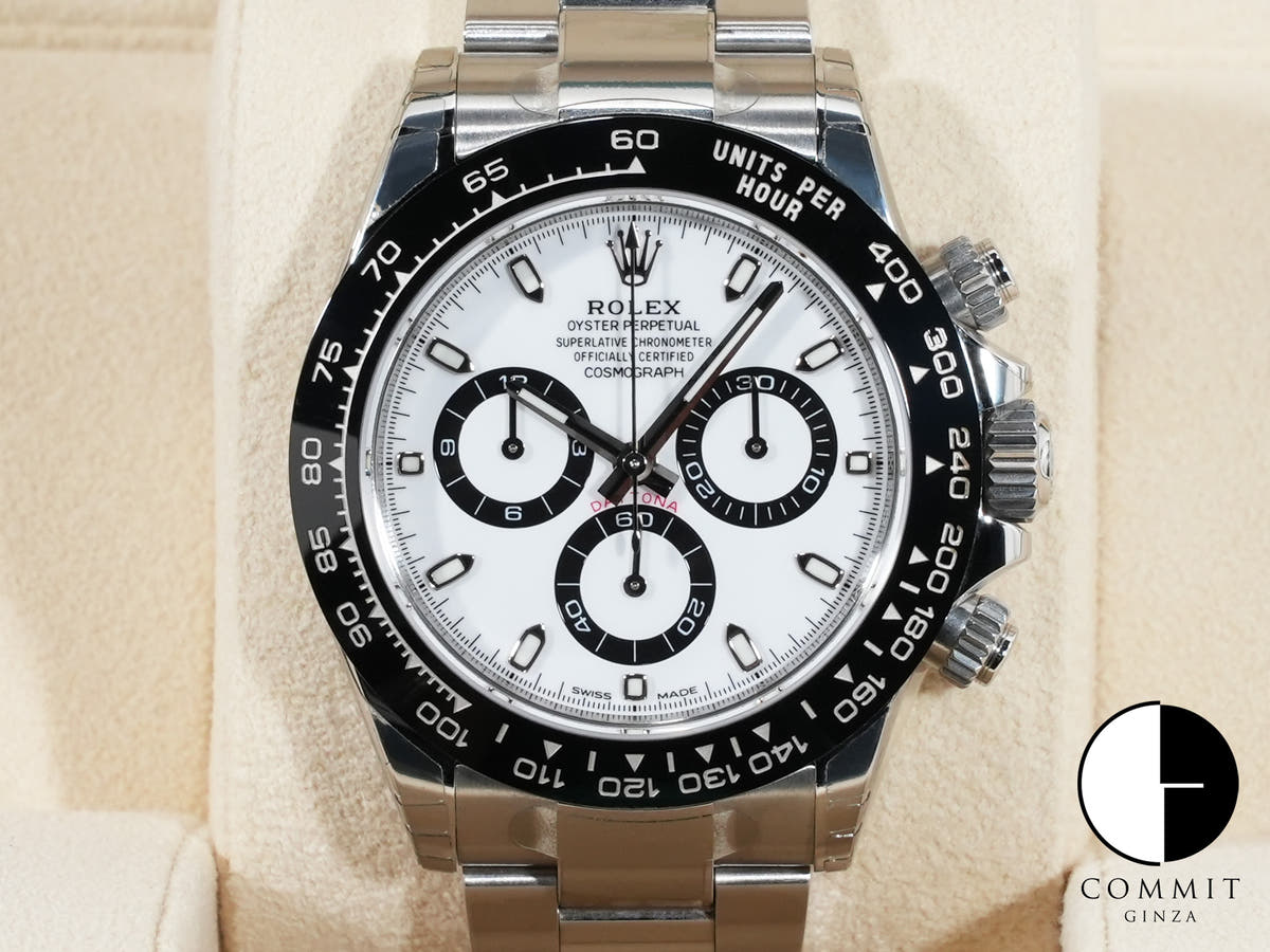 Rolex Daytona Ref. 116500LN Stainless Steel White Dial
