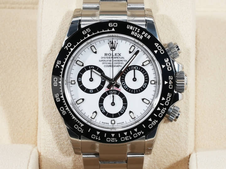 Rolex Daytona Ref. 116500LN Stainless Steel White Dial