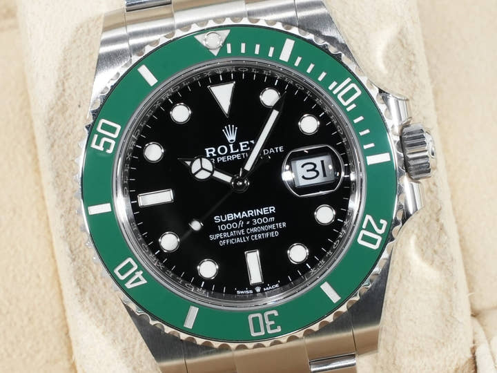 Rolex Submariner Date Ref. 126610LV Stainless Steel Black Dial