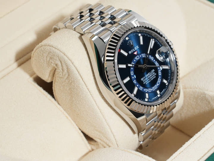 ロレックス スカイドゥエラー Ref.336934 ステンレススチール/ホワイトゴールド ブルー文字盤 ジュビリーブレスレット