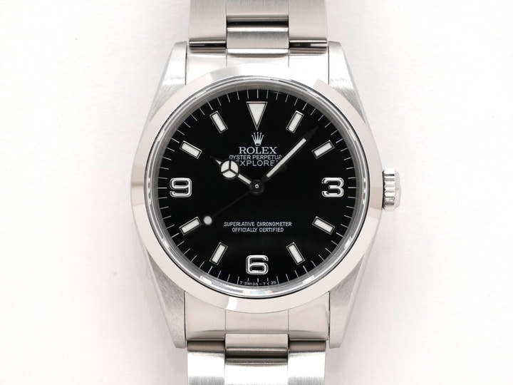Rolex Explorer I Ref. 14270 Stainless Steel Black Dial