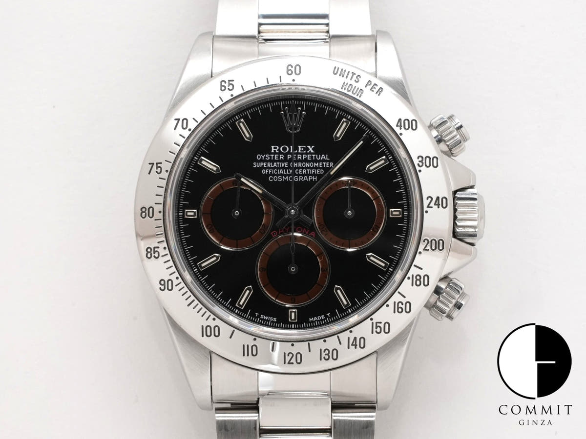 ロレックス デイトナ エルプリメロ Ref.16520 ステンレススチール ブラック文字盤