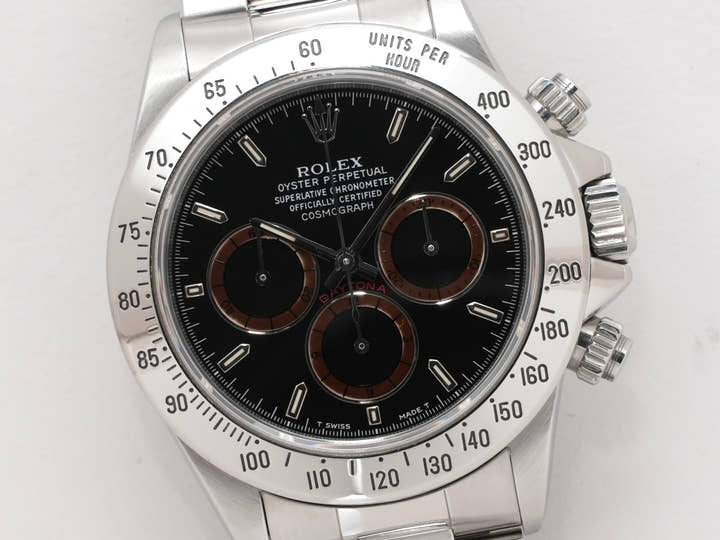 ロレックス デイトナ エルプリメロ Ref.16520 ステンレススチール ブラック文字盤