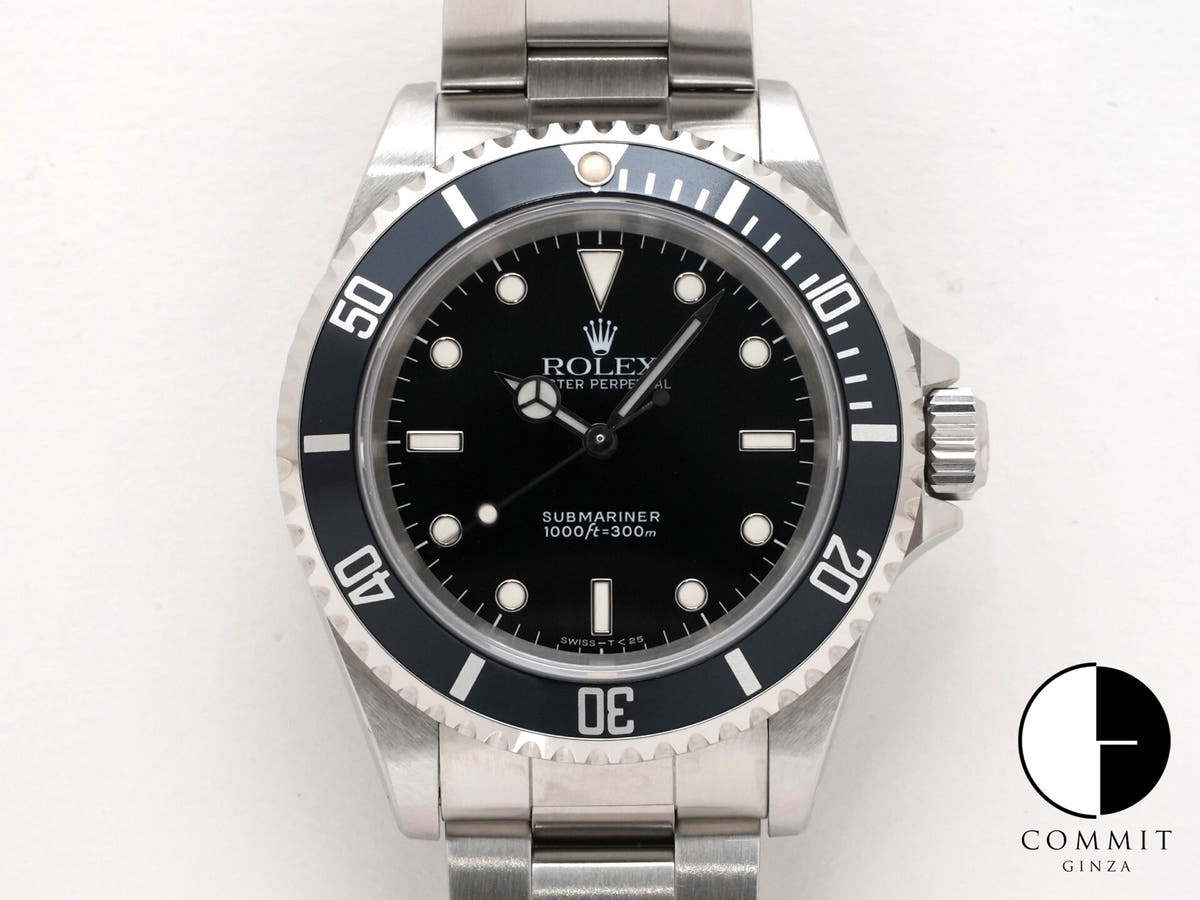 Rolex Submariner No-Date Ref. 14060 Stainless Steel Black Dial