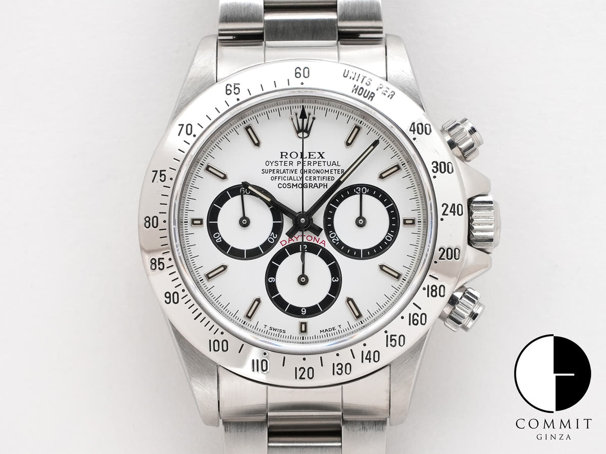 ロレックス デイトナ エルプリメロ Ref.16520 ステンレススチール ホワイト文字盤