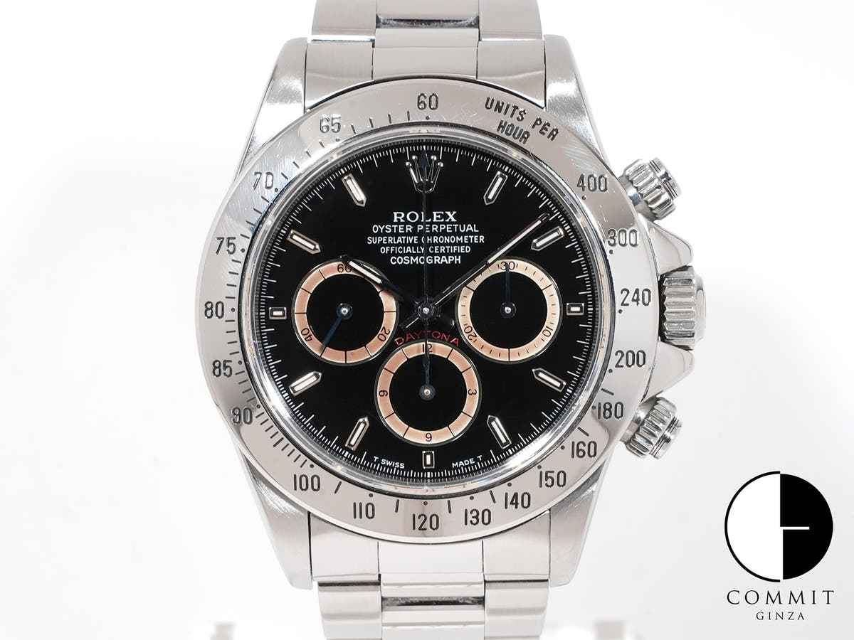 Rolex Daytona El Primero Ref. 16520 Stainless Steel Black Dial