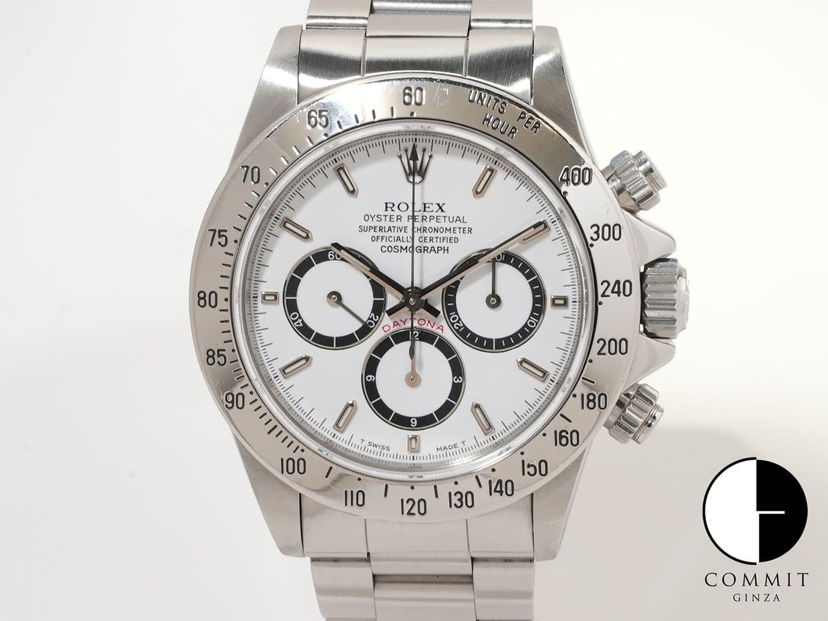 ロレックス デイトナ エルプリメロ Ref.16520 ステンレススチール ホワイト文字盤