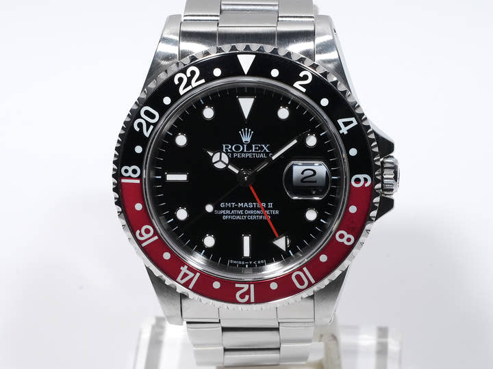 Rolex GMT-Master II Ref. 16710 Stainless Steel Black Dial Oyster Bracelet