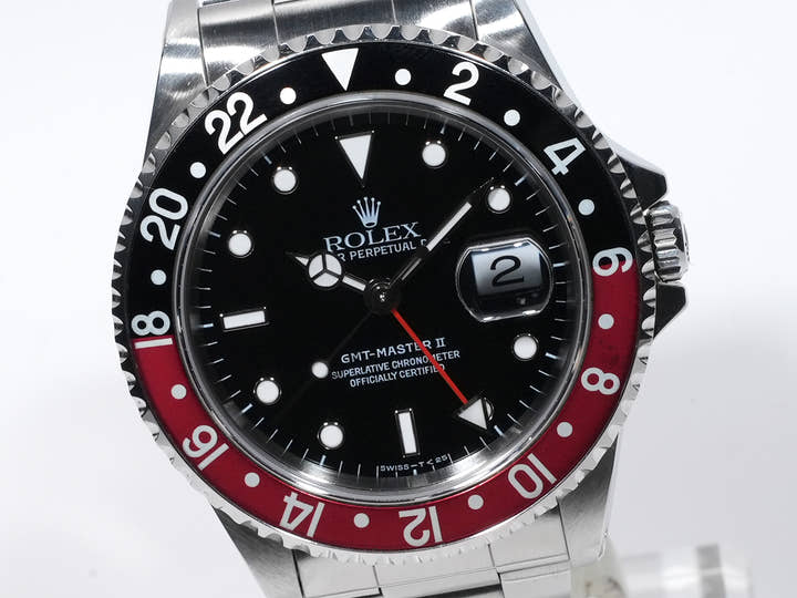 Rolex GMT-Master II Ref. 16710 Stainless Steel Black Dial Oyster Bracelet