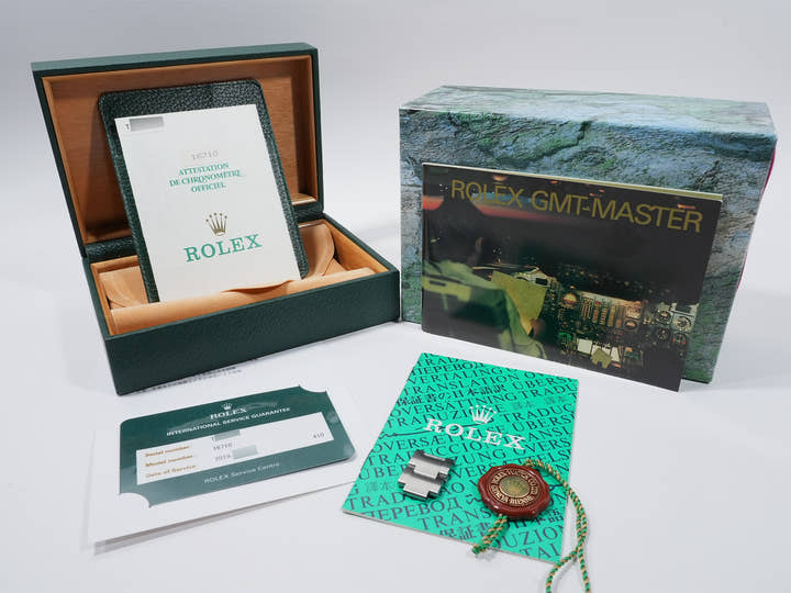 Rolex GMT-Master II Ref. 16710 Stainless Steel Black Dial Oyster Bracelet