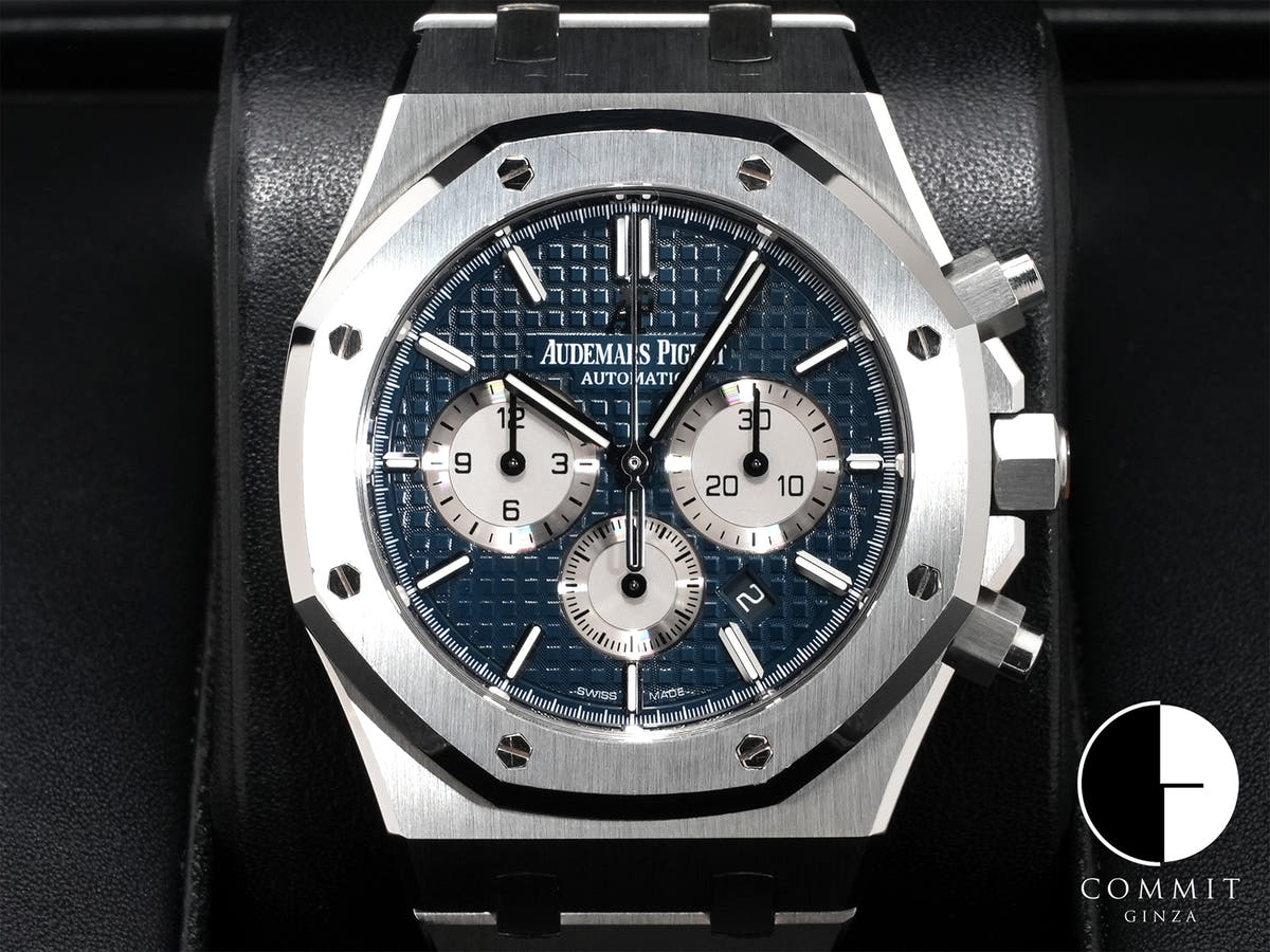 オーデマピゲ ロイヤルオーク クロノグラフ Ref.26331ST.OO.1220ST.01 ステンレススチール ブルー文字盤