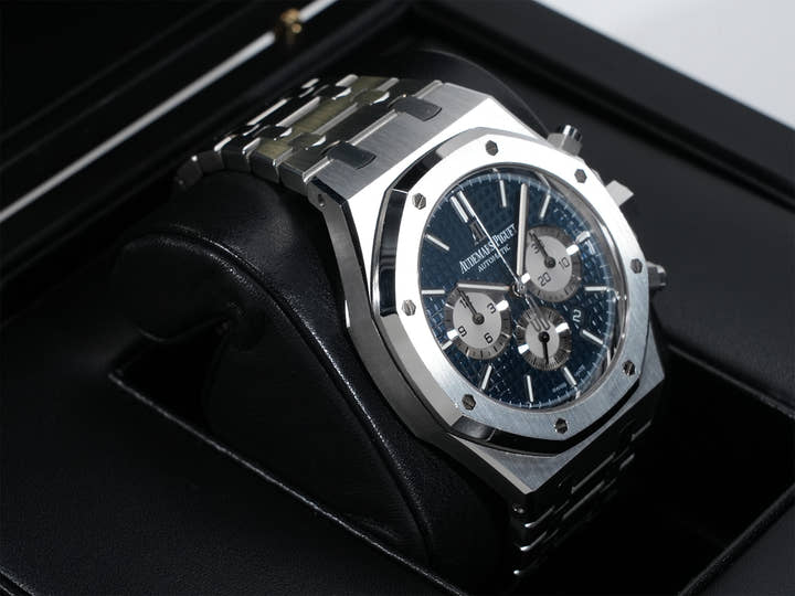 オーデマピゲ ロイヤルオーク クロノグラフ Ref.26331ST.OO.1220ST.01 ステンレススチール ブルー文字盤