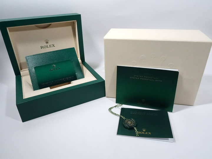 Rolex Oyster Perpetual 41 Ref. 124300 Stainless Steel Turquoise Dial