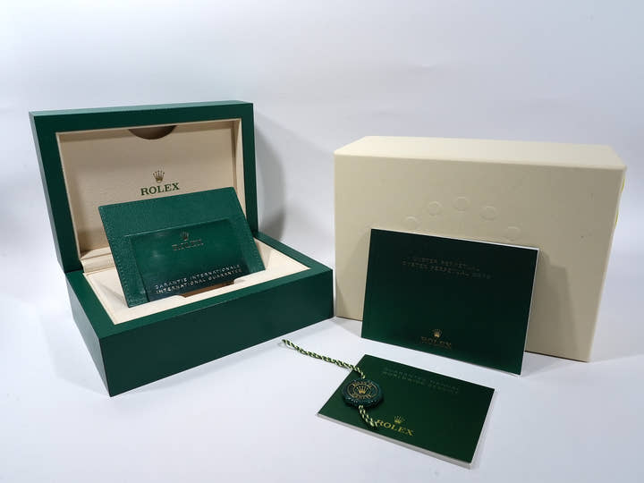 Rolex Oyster Perpetual 41 Ref. 124300 Stainless Steel Turquoise Dial