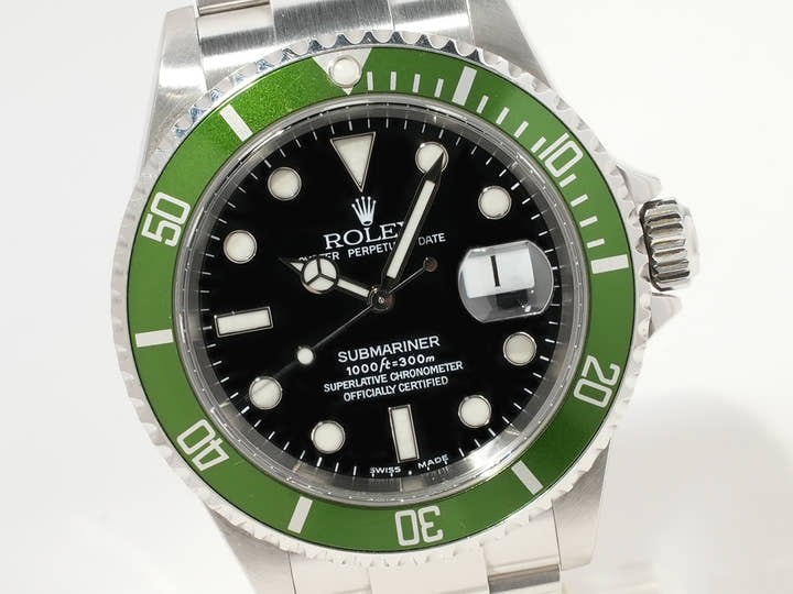 Rolex Submariner Date Ref. 16610LV Stainless Steel Black Dial