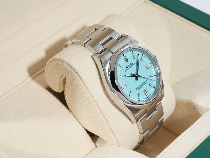 Rolex Oyster Perpetual 36 Ref. 126000 Stainless Steel Turquoise Dial