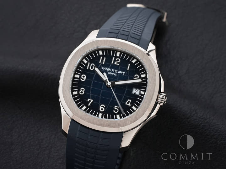 パテックフィリップ アクアノート Ref.5168G-001 ホワイトゴールド ミッドナイトブルー文字盤