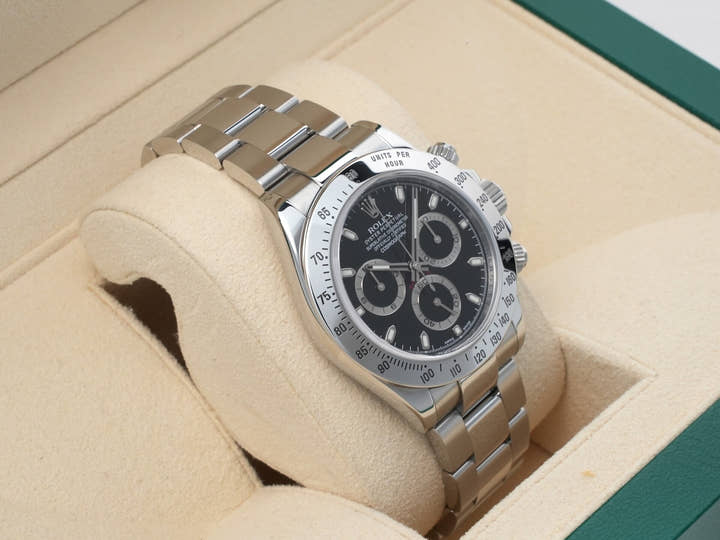 Rolex Daytona Ref. 116520 Stainless Steel Black Dial