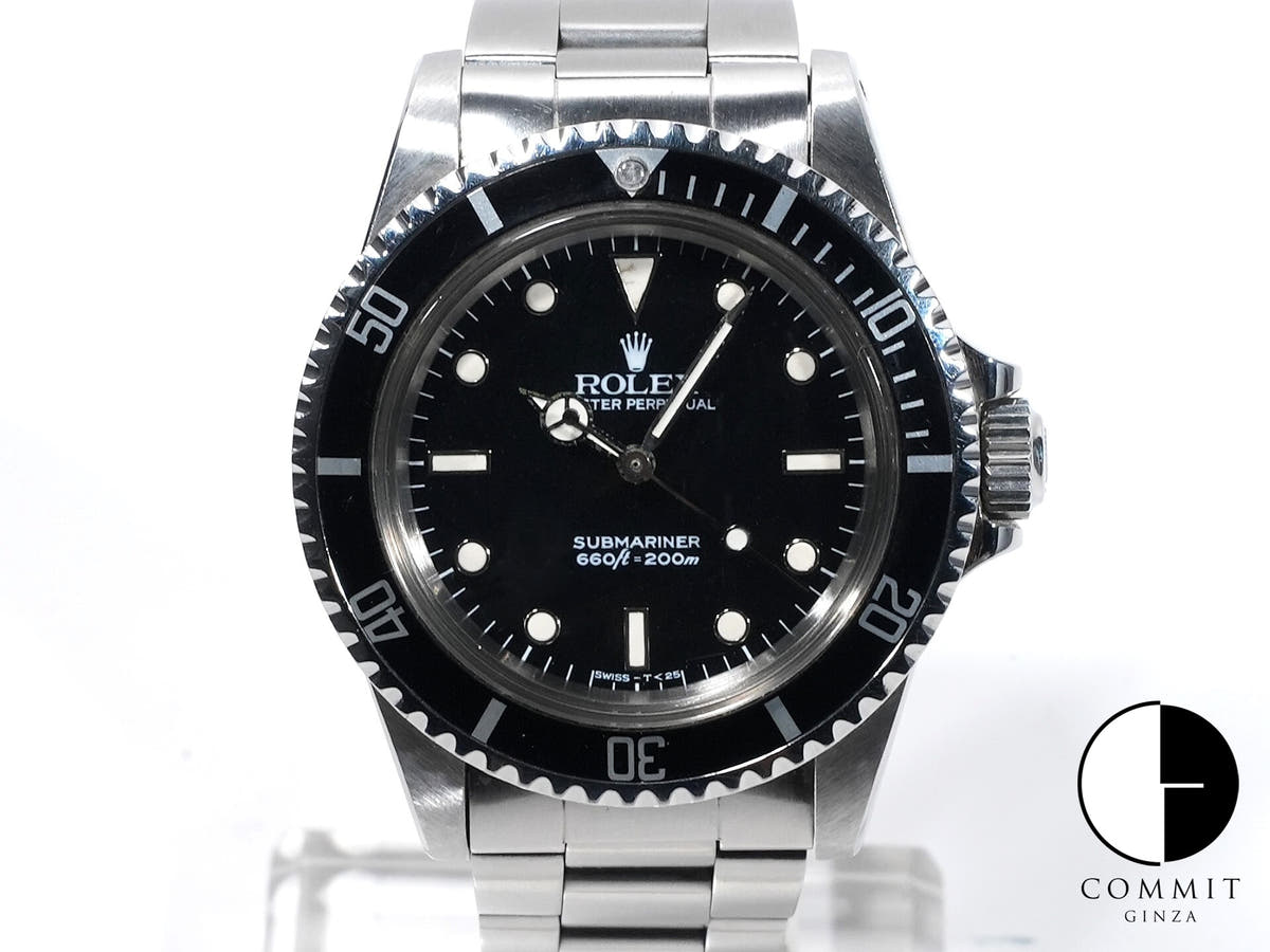 Rolex Submariner Ref. 5513 Stainless Steel Black Dial
