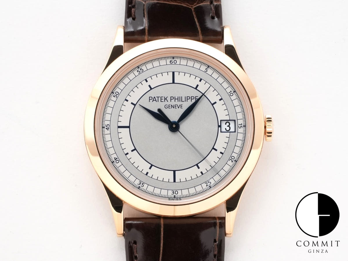 パテックフィリップ カラトラバ Ref.5296R-001 ローズゴールド シルバー文字盤