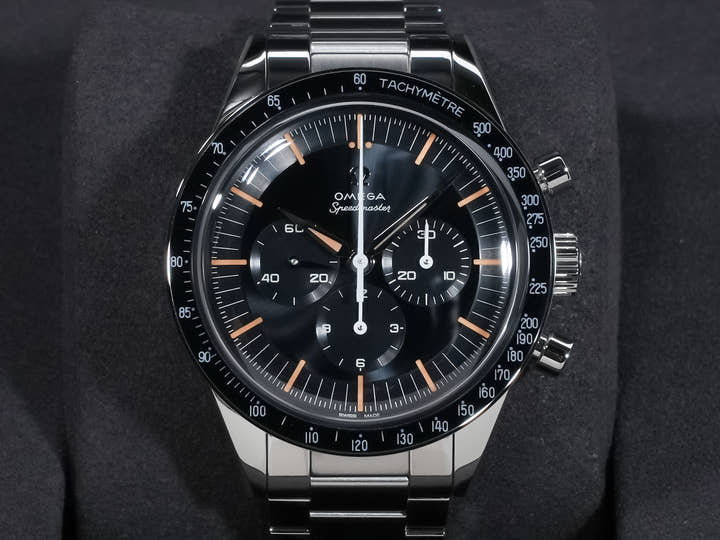 オメガ スピードマスター ファースト オメガ イン スペース Ref.310.30.40.50.06.001 ブルーグレー文字盤 未使用 cogfx3be