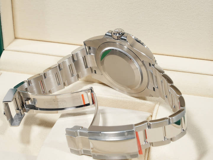 Rolex GMT-Master II Ref. 126710GRNR Stainless Steel Black Dial Oyster Bracelet