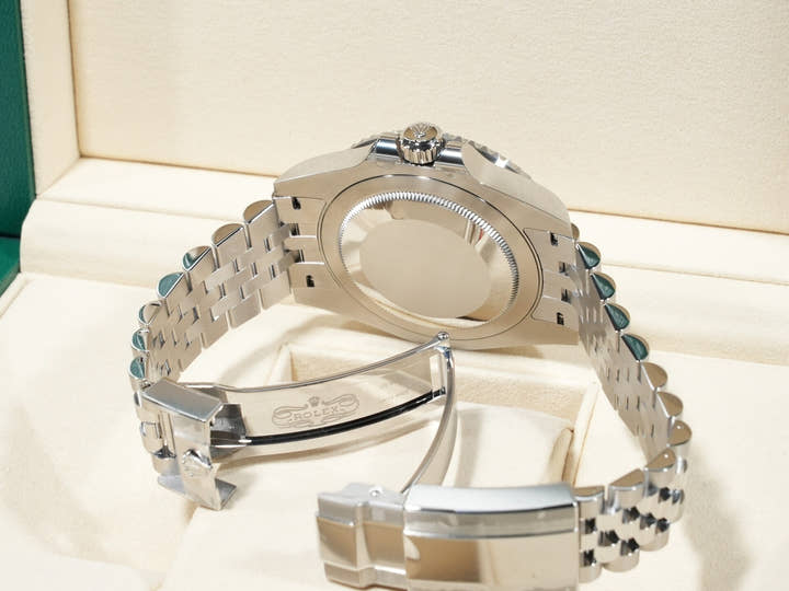 Rolex GMT-Master II Ref. 126710BLRO Stainless Steel Black Dial Jubilee Bracelet