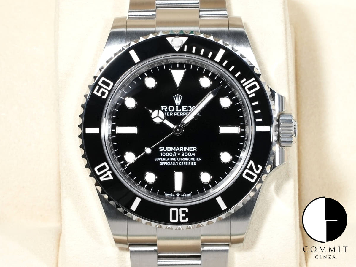 Rolex Submariner No-Date Ref. 124060 Stainless Steel Black Dial