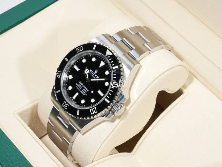 Rolex Submariner No-Date Ref. 124060 Stainless Steel Black Dial