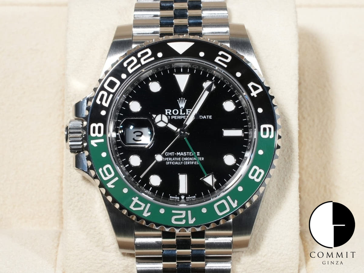 Rolex GMT-Master II Ref. 126720VTNR Stainless Steel Black Dial Jubilee Bracelet