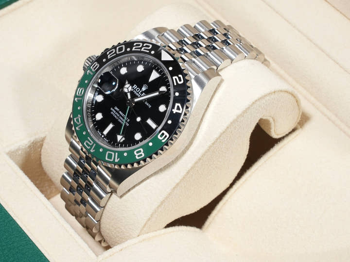 Rolex GMT-Master II Ref. 126720VTNR Stainless Steel Black Dial Jubilee Bracelet
