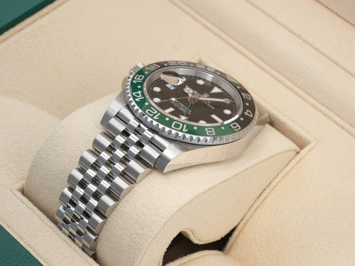 Rolex GMT-Master II Ref. 126720VTNR Stainless Steel Black Dial Jubilee Bracelet