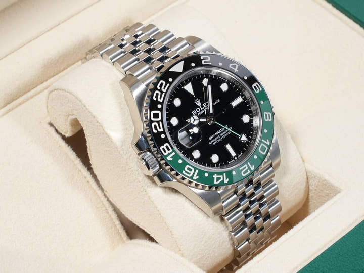 Rolex GMT-Master II Ref. 126720VTNR Stainless Steel Black Dial Jubilee Bracelet