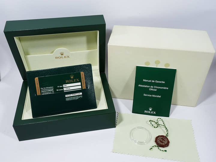 Rolex Daytona Ref. 116523 Stainless Steel/Yellow Gold White Arabic Dial