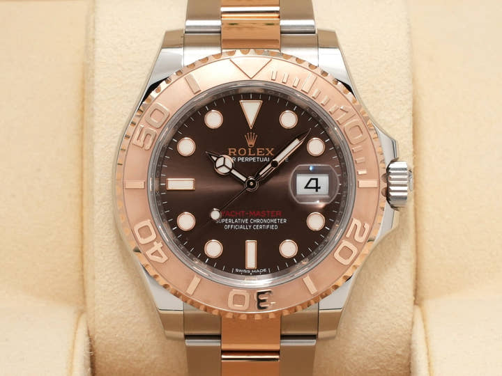 ロレックス ヨットマスター40 Ref.116621 ステンレススチール/エバーローズゴールド チョコレート文字盤