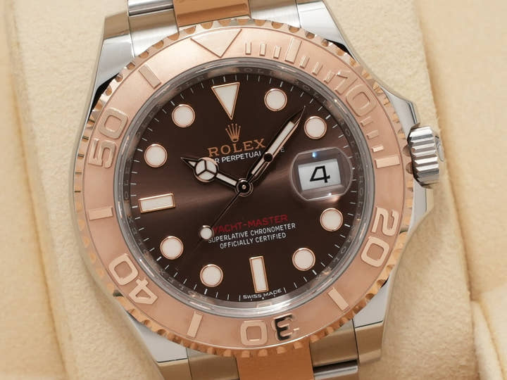 ロレックス ヨットマスター40 Ref.116621 ステンレススチール/エバーローズゴールド チョコレート文字盤
