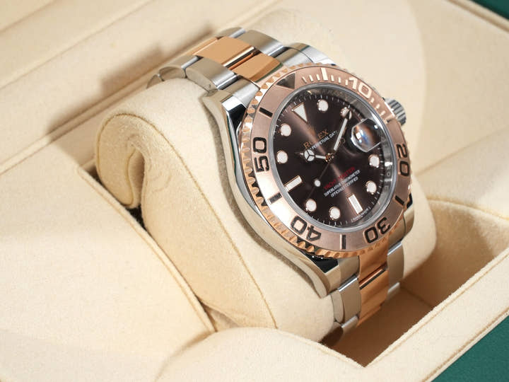 ロレックス ヨットマスター40 Ref.116621 ステンレススチール/エバーローズゴールド チョコレート文字盤
