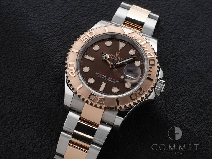 ロレックス ヨットマスター40 Ref.116621 ステンレススチール/エバーローズゴールド チョコレート文字盤