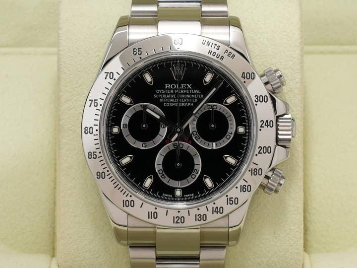 Rolex Daytona Ref. 116520 Stainless Steel Black Dial