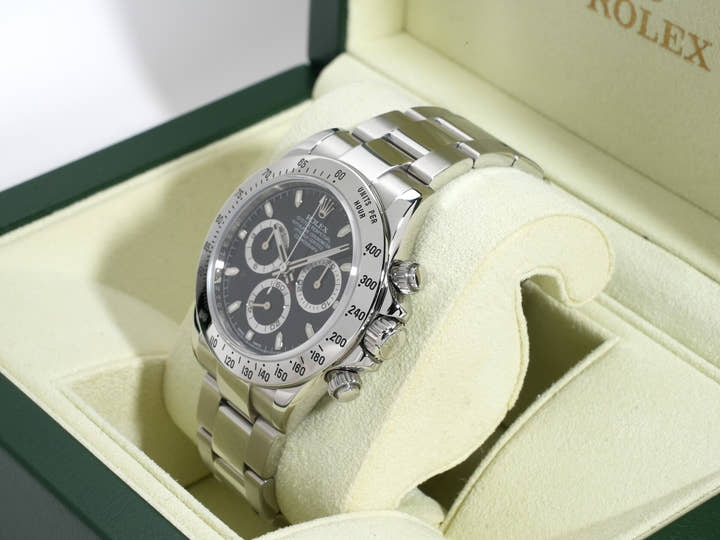 Rolex Daytona Ref. 116520 Stainless Steel Black Dial