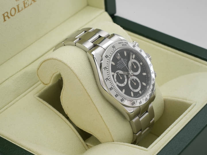 Rolex Daytona Ref. 116520 Stainless Steel Black Dial