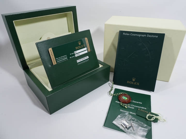 Rolex Daytona Ref. 116520 Stainless Steel Black Dial