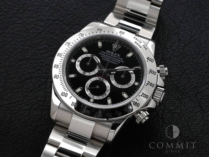 Rolex Daytona Ref. 116520 Stainless Steel Black Dial