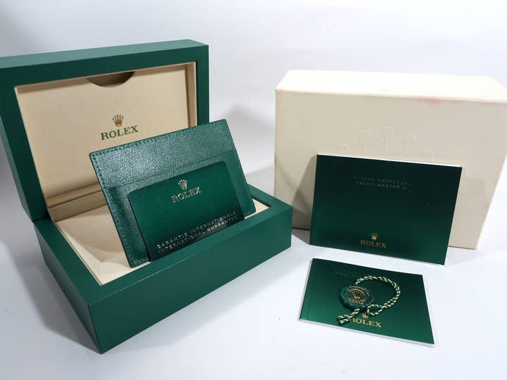 ロレックス ヨットマスターII Ref.116680 ステンレススチール ホワイト文字盤