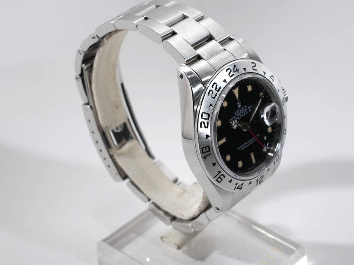 Rolex Explorer II Ref. 16570 Stainless Steel Black Dial