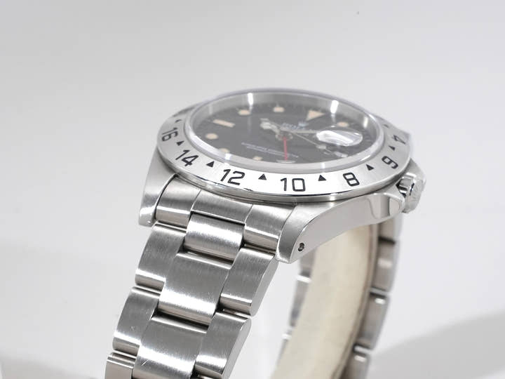 Rolex Explorer II Ref. 16570 Stainless Steel Black Dial