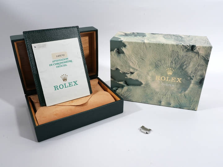 Rolex Explorer II Ref. 16570 Stainless Steel Black Dial