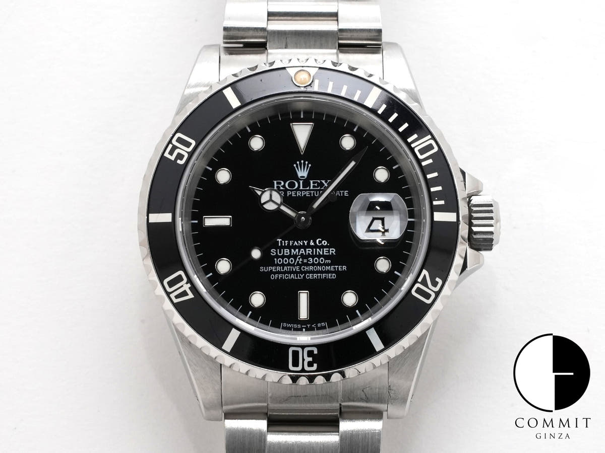 Rolex Submariner Date Ref. 16610 Stainless Steel Black Dial